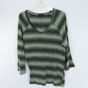 SUZANNE BETRO 1X RIBBED KNIT SWEATER